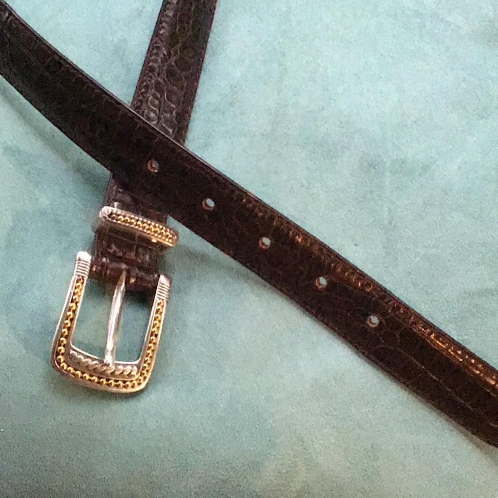 Beautiful Talbots Textured Leather Belt